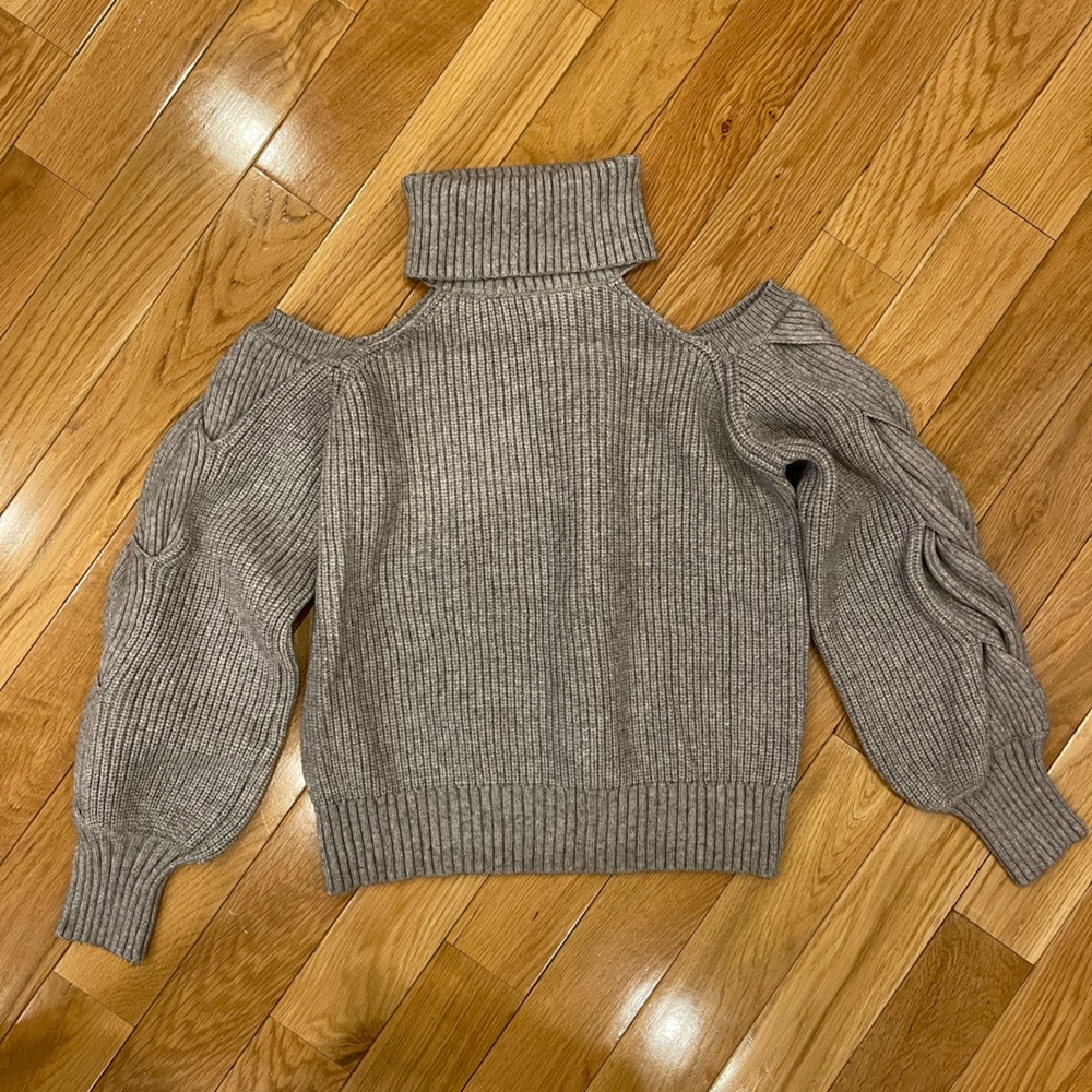 ASTR the label cutout sweater